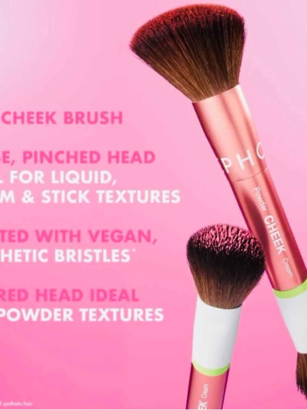 BUNDLE (2) ✅ Sephora The Duo Dual End Brushes NWT - Picture 4 of 4